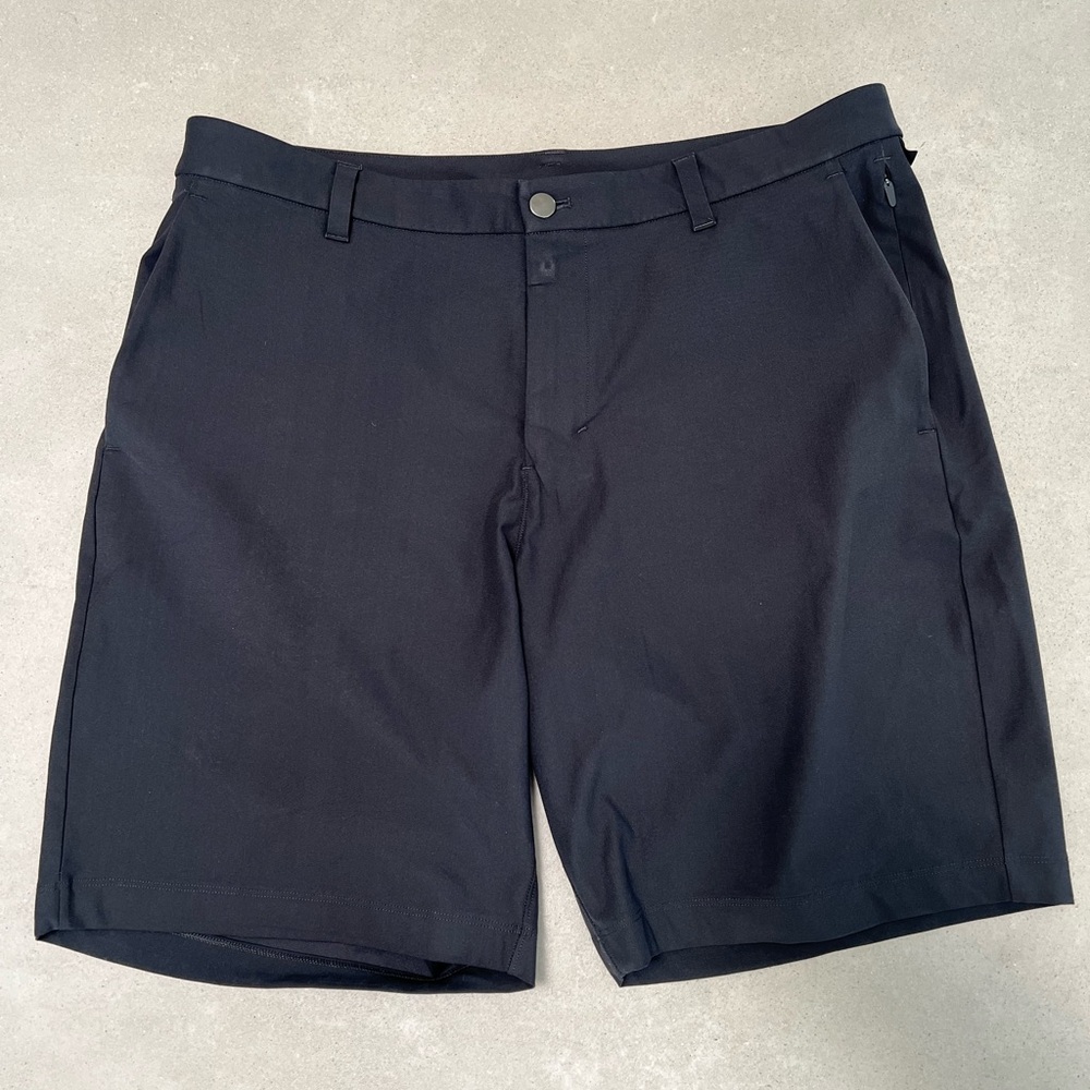 Men's Lululemon black shorts.